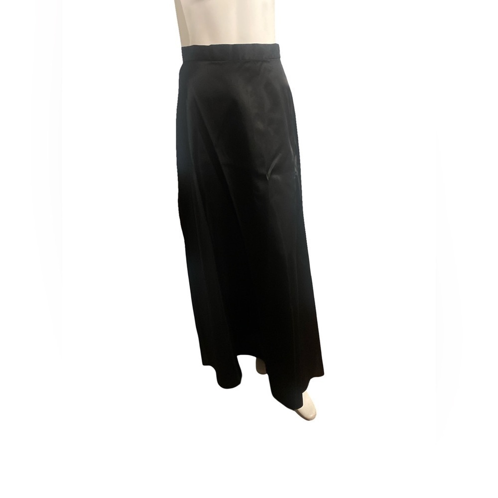 Jessica  McClintock 90s Black Maxi Skirt